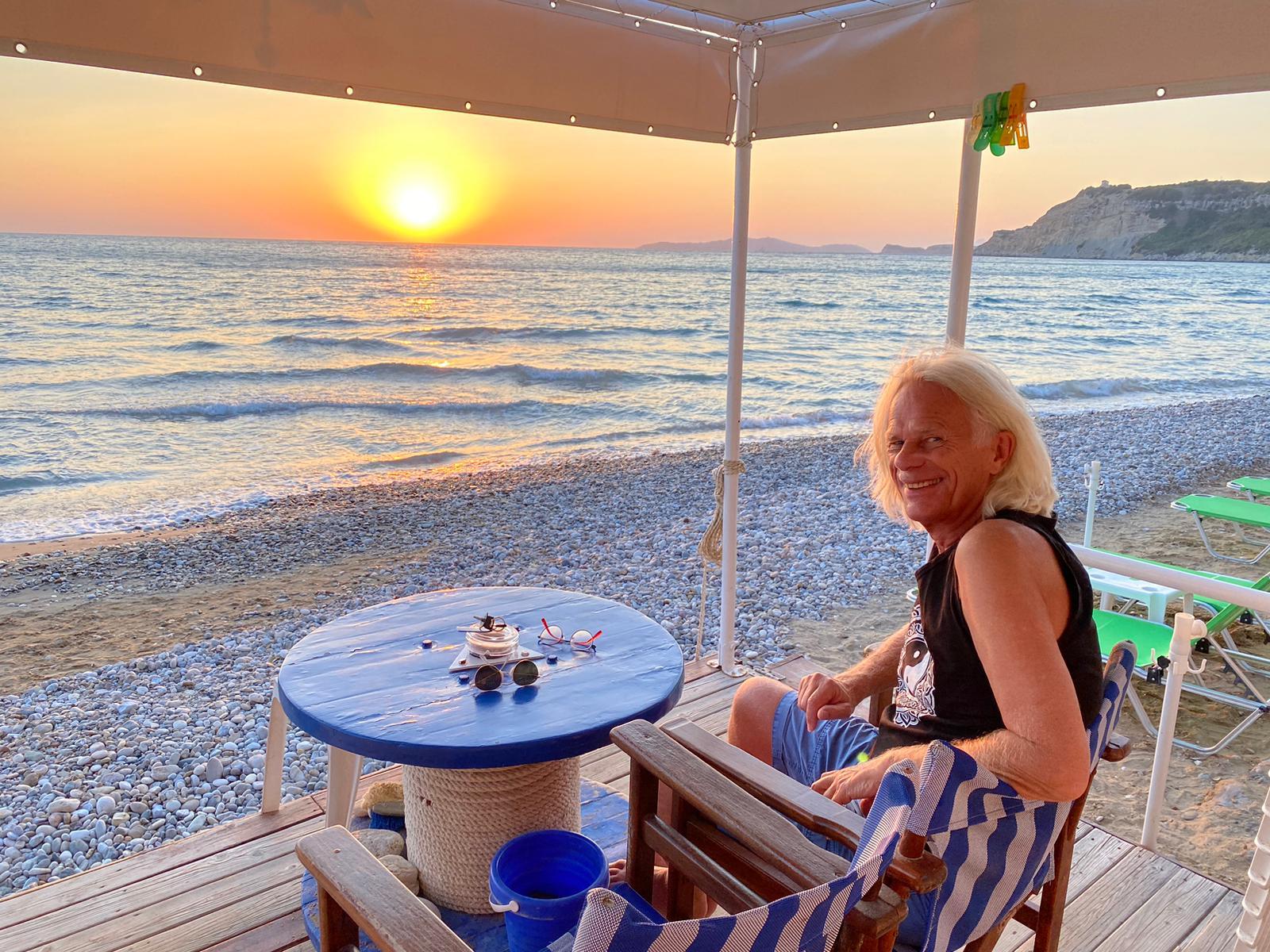 Peter Walter am Meer