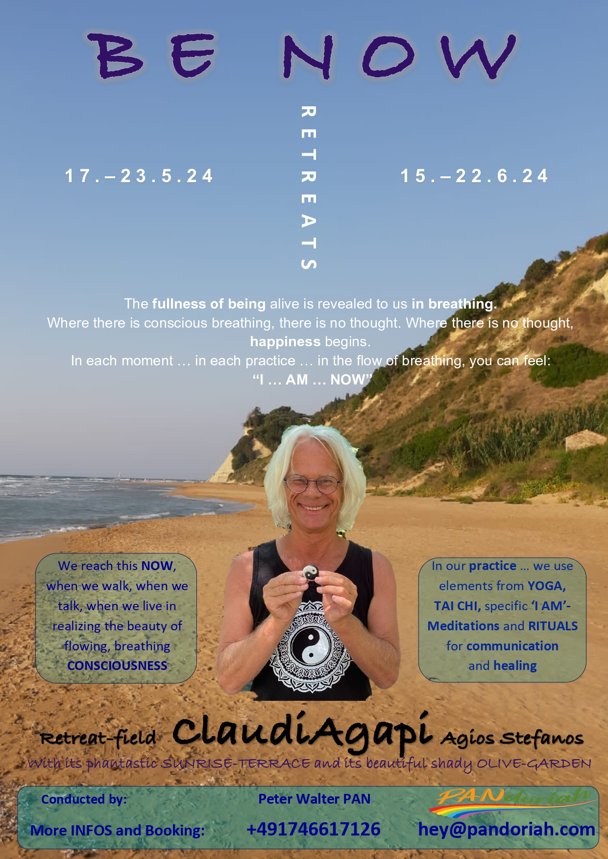 Plakat für Ferien Retreat